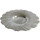 Ezüst kerek dekor tál - 35 cm