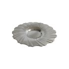 Ezüst kerek dekor tál - 35 cm