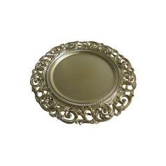 Arany dekor tálca - 34 cm