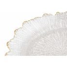 Dekor tálca - Virág - 31 cm  