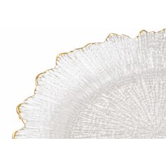 Dekor tálca - Virág - 31 cm  
