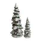 Havas kerámia fenyőfa - 23,5x8 cm