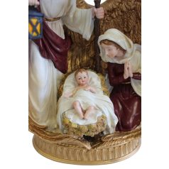 Szent család angyalszárnyakban - 30 cm  