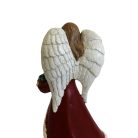 Angyal piros ruhában - 25,5 cm