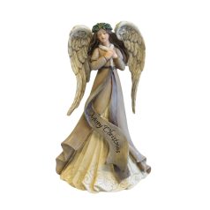 Karácsonyi angyal figura - 26 cm 