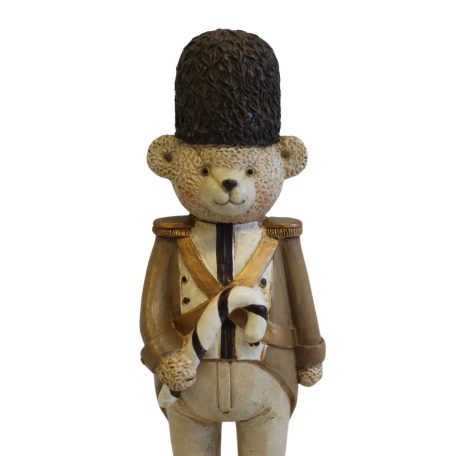 Klasszikus karácsonyi Macifiú figura - 21 cm 