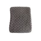 Szürke kötött takaró - 170 cm