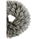 Hóval borított mű koszorú - 40 cm