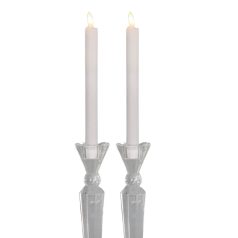 LED-es gyertyák - Fehér - 2 db-os szett