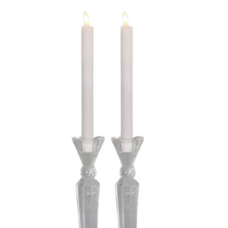 LED-es gyertyák - Fehér - 2 db-os szett