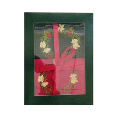    Piros és zöld karácsonyi konyhai törülköző - 2 db-os szett