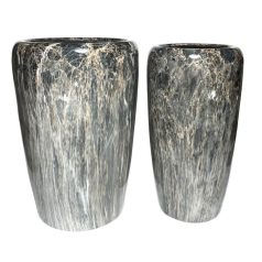 Szürke-barna kerámia virágcserép - 55 cm, 58 cm