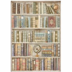   Stamperia rizspapír - A4 - 21x30 cm - Lady Vagabond életstílus könyvtár - DFSA-4645 