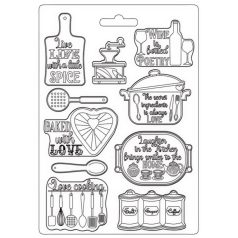   Lágy PVC öntőforma - A4 - Casa Granada konyha - K3PTA-4521