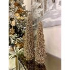 Arany díszes karácsonyfa - 30 cm, 50 cm