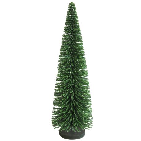 Zöld dekoratív karácsonyfa - 60 cm