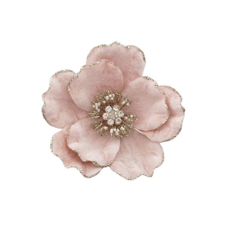 Rózsaszín magnólia csipesszel - 15 cm