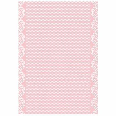 Stamperia rizspapír - DayDream pink - A4 - DFSA-4683