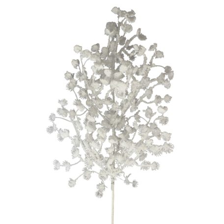 Fehér havas ág - 68 cm