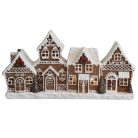 Világító Mézeskalács házikók - 24 cm 