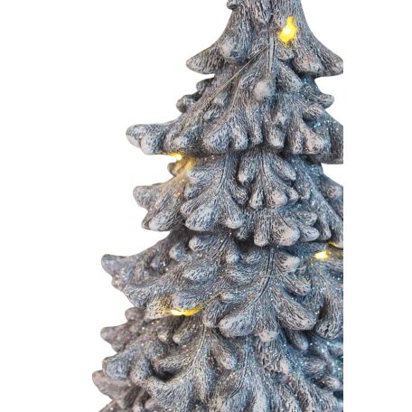 Ezüst karácsonyfa - 39 cm, 49 cm