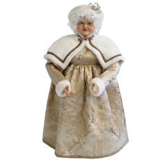   Elegáns Télanyó  arany ruhás - 64 cm - Várható érkezés: 2025.11.hó