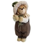 Macifiú figura barna ruhás - 52 cm 