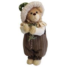   Macifiú figura barna ruhás - 52 cm - Várható érkezés: 2025.09.hó