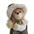 Macifiú figura barna ruhás - 52 cm 