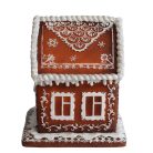 Világító mézeskalács házikó - 14 cm  