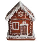 Világító mézeskalács házikó - 14 cm  