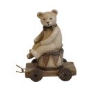  Hagyományos karácsonyi maci - 10 cm - Raktáron