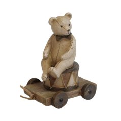  Hagyományos karácsonyi maci - 10 cm - Raktáron