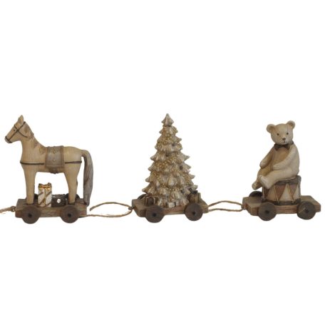  Hagyományos karácsonyi maci - 10 cm - Raktáron