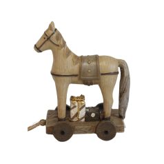 Hagyományos karácsonyi hintaló - 11 cm