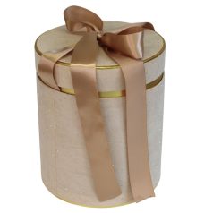 Bársony díszdobozok - Krém - 3 db -os szett