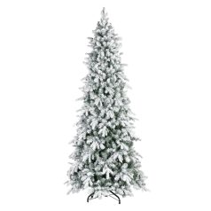 Keskeny, havas karácsonyfa - 180 cm