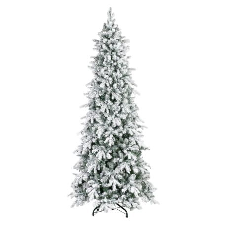 Keskeny, havas karácsonyfa - 210 cm