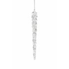 Karácsonyfadísz - Jeges karácsonyi jégcsap - 13 cm