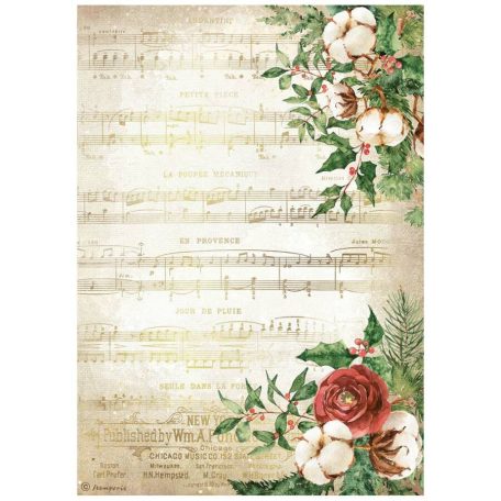 Stamperia rizspapír - A4 - 21x30 cm - Romantic Home - DFSA-4704 - Raktáron