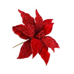 LUX piros karácsonyi rózsa - 45 cm