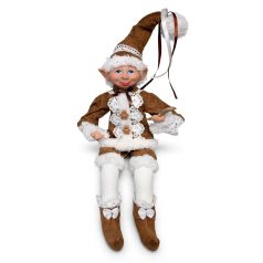 Mézeskalács karácsonyi manó - 43 cm  