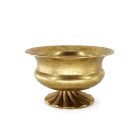 Talpas fém tál - Arany - 24 cm