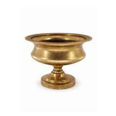 Talpas fém tál - Arany - 30 cm