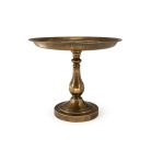 Elegáns fém talpas tál - 30 cm