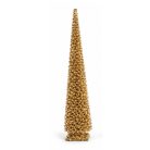 Arany díszes karácsonyfa - 60 cm