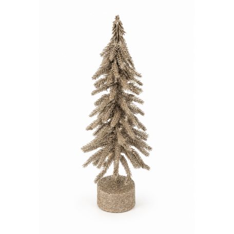 Arany díszes karácsonyfa - 35 cm 