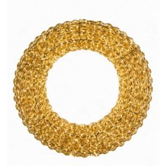 Világító karácsonyi koszorú - Arany - 720 LED - 58 cm 