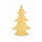 Arany világító karácsonyfa - 600 LED - 80 cm 