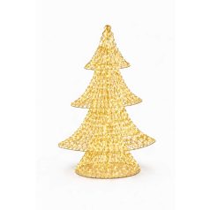 Arany világító karácsonyfa - 600 LED - 80 cm 